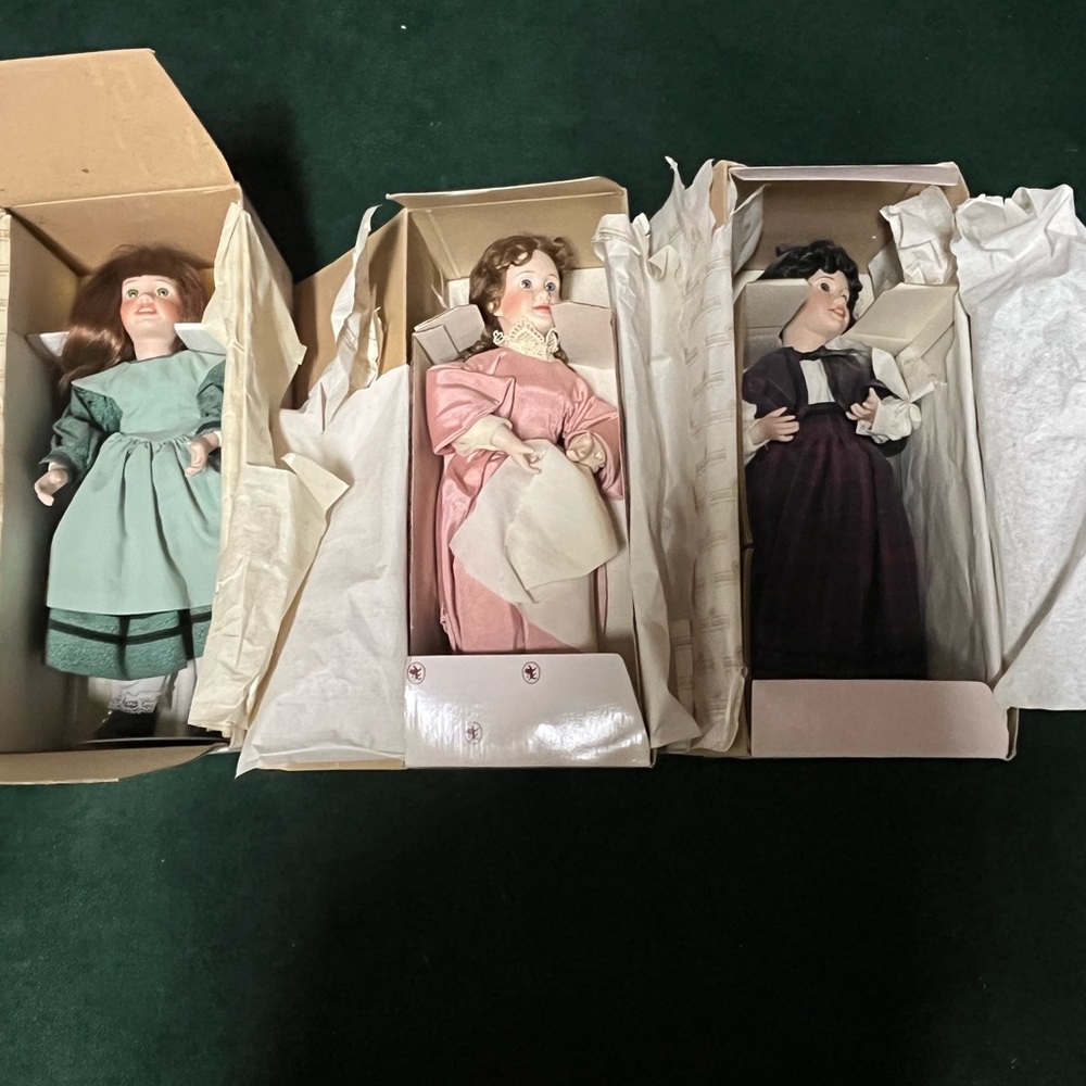 The Ashton-Drake Galleries Dolls(3) 
In Boxes, Like New— Collectors Items
OBO